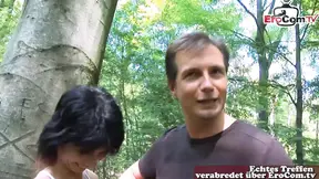 German retro MILF cheats on hubby with stranger