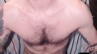 Sexy American Dady masturbating Part 2 doing a Cam Show