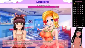 LewdNeko the Cute VTuber Explores Steamy Adventures in Hentai Game World