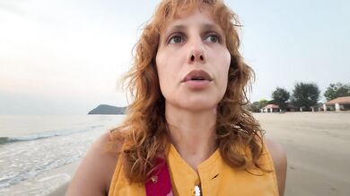 Final walk on the beach