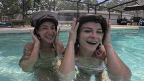 Pool Playtime with Nathalia and Mya 1080p