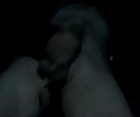 The cock and balls tied off, I masturbate in front of the cam until I cum.