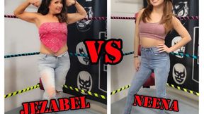 1245-Neenas Belly Button Beatdown - Fantasy Wrestling