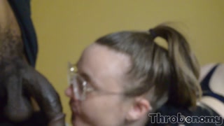 Throb and Dainty BTS Blowjob and Fucking