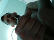 College boy Cums before class