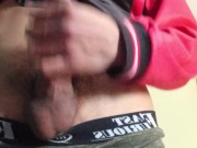 young man masturbating sun big and thick cock
