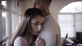 Seth pulls Gia close and makes her suck his hungry cock