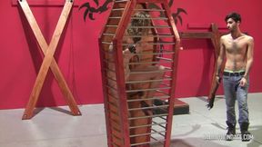 Using His Collection of Floggers