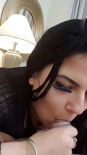 Arab Hotwife Stella Carter Plays with a Big Black Man