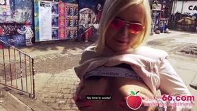 Unexpected Encounter: German Cutie Gets Wild in a Bar - POV Adventure with Sherly Nitro