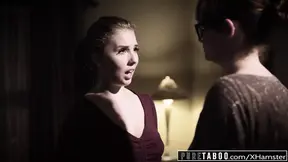 Sexy Vid Lena Paul Coaxed into Anal with Bosses Husband