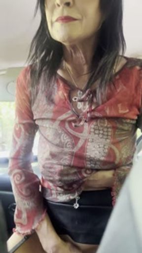 Gear Stick/Shift Ride in Public Car Park