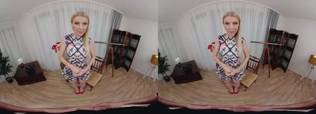Slutty Secretary Gets Creampied in Virtual Reality POV Experience