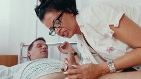busty nurse milf dacada fucked by 3 cocks. - squirt and creampie.