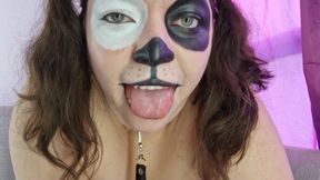 Drooling Puppy Play