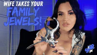 Your Wife Takes Your Family Jewels - Cruel Femdom CBT Fantasy POV Ft Miss Roper