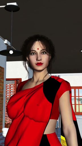 Riya Bhabhi got fucked by the cart vendor   Clip 1