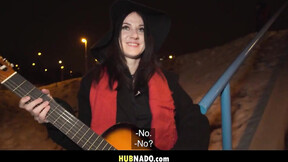 ”Picking up street artist Melany Mendes”