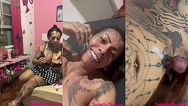 Isabelly Ferreira e seu Massagista