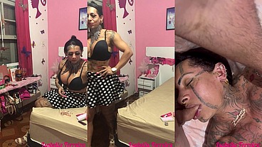 Isabelly Ferreira e seu Massagista