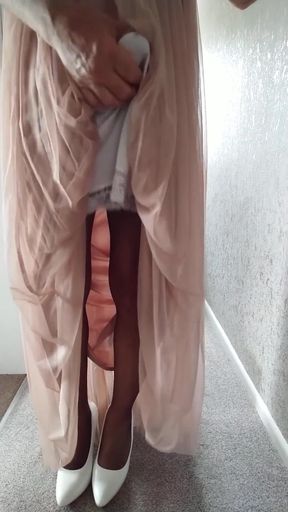 Captivating moment from "Love my new sexy dress"