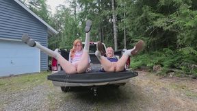 Peeing On The Truck