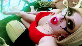 Krissy Sweets Blonde in High Heels