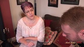 Mrs. Bird's Tempting Lesson: A Busty Teacher's Flirty Encounter with Her Student