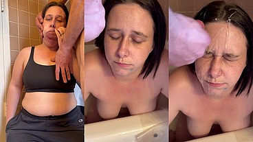 slut took A cum load