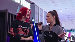 Adult Time Vists German Porn Convention | Featuring Alison Rey | Venus Berlin 2025
