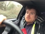 Straight British Builder Dad Wanking Hard