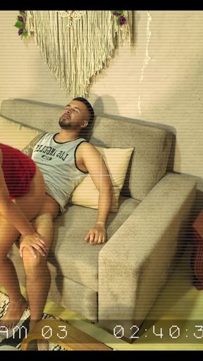 Married Stepsister cheats on her Husband and gets fucked by Teen Step-Brother - CAUGHT FUCKING   Clip 1