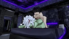 Best breeding session with my fat ass goblin slut on Roblox