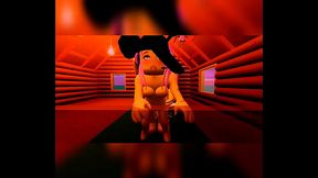 Chica de Roblox con cuerpo perfecto es cojida y llenada de semen. Roblox r63