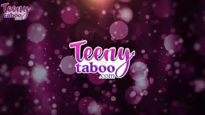 Step-dad invades Pandora's skintight teenskin in a sneaky snuggle session.