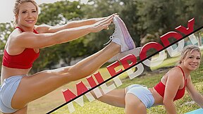 Madison Brite In Rough Training