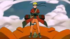 Naruto chegando em konoha modo senin