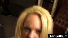 Sexy blonde technique make every moment electric