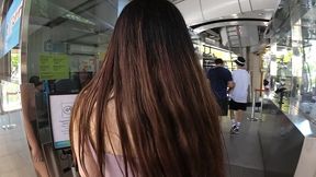 public sex in barcelona cable car with busty innocent teen