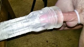 Fleshlight roll dick tugging