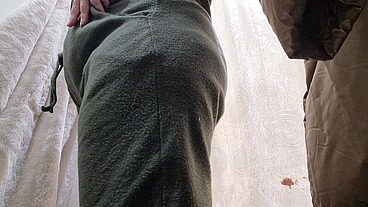 Farts in the public clothing store