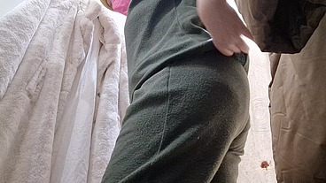Farts in the public clothing store