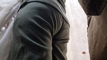 Farts in the public clothing store