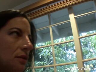 Lesbo mother I'd like to fuck and her stepdaughter fun one one more