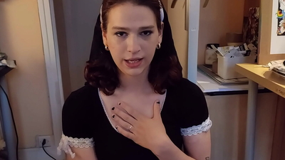 Slutty T-girl Dressed provacatively, blowjobs and anal