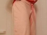 MILF Wets Self In Pink Sweatpants
