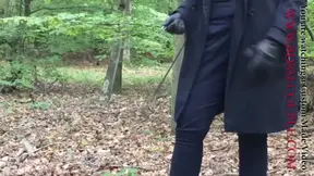 I always a bit nervous when we do this. What if we run into someone we know?! But I enjoy it way too much to not do it. I know that my slave-husband is way more nervous than I am..... after all it's…