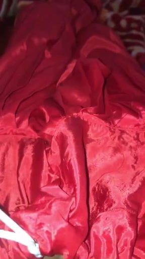 Satin Silk handjob Porn (35)