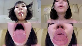 Hikage Hinata - Smell of Her Erotic Long Tongue and Spit Part 1 - 1080p