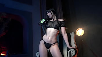 Wednesday Addams cosplay sexy (anthem)